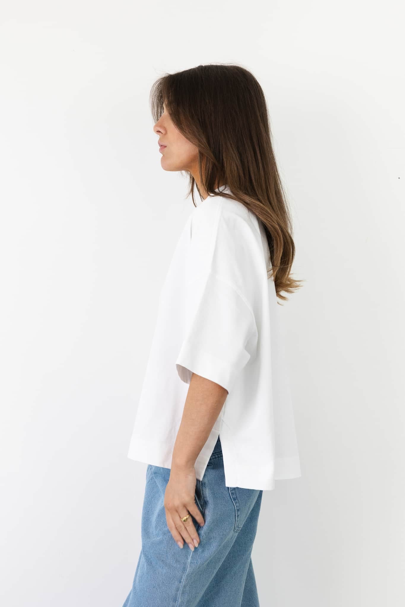Coucou Mimosa tee short sleeves - White