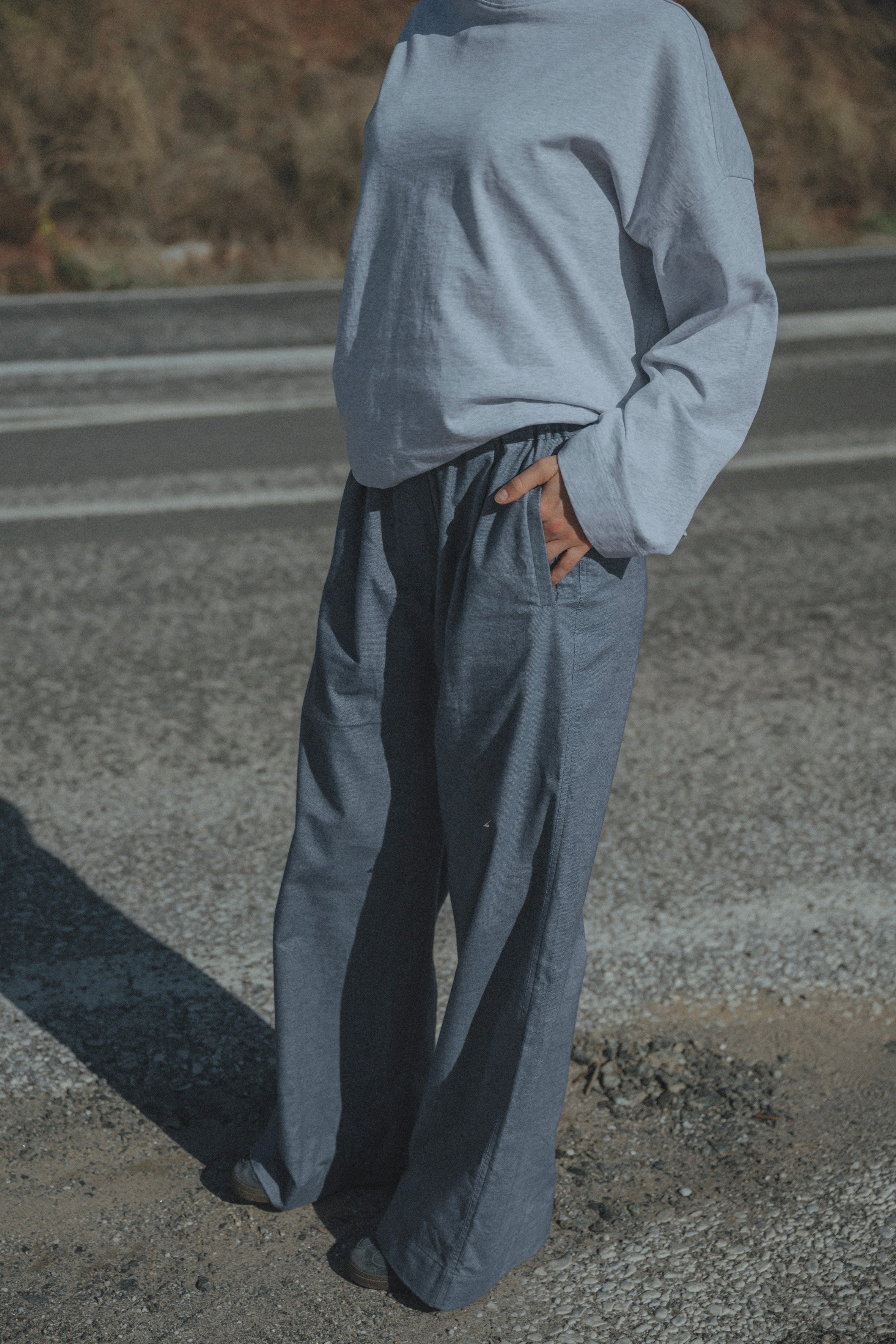 Macaron knitwear pull - Light blue coucou club