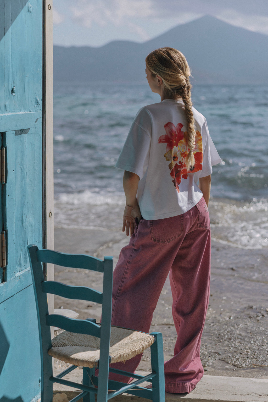 Flore tee - Hawaï flowers print