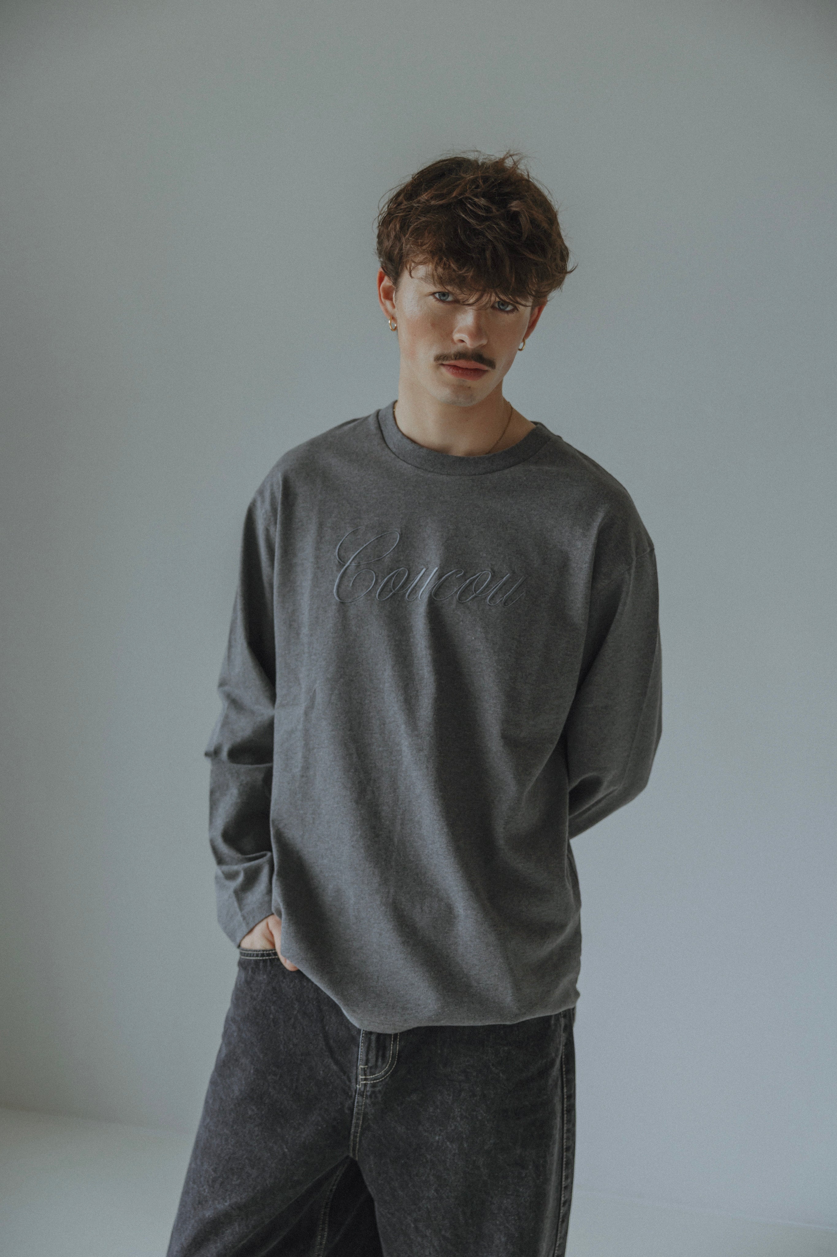 Surfer tee - Dark grey