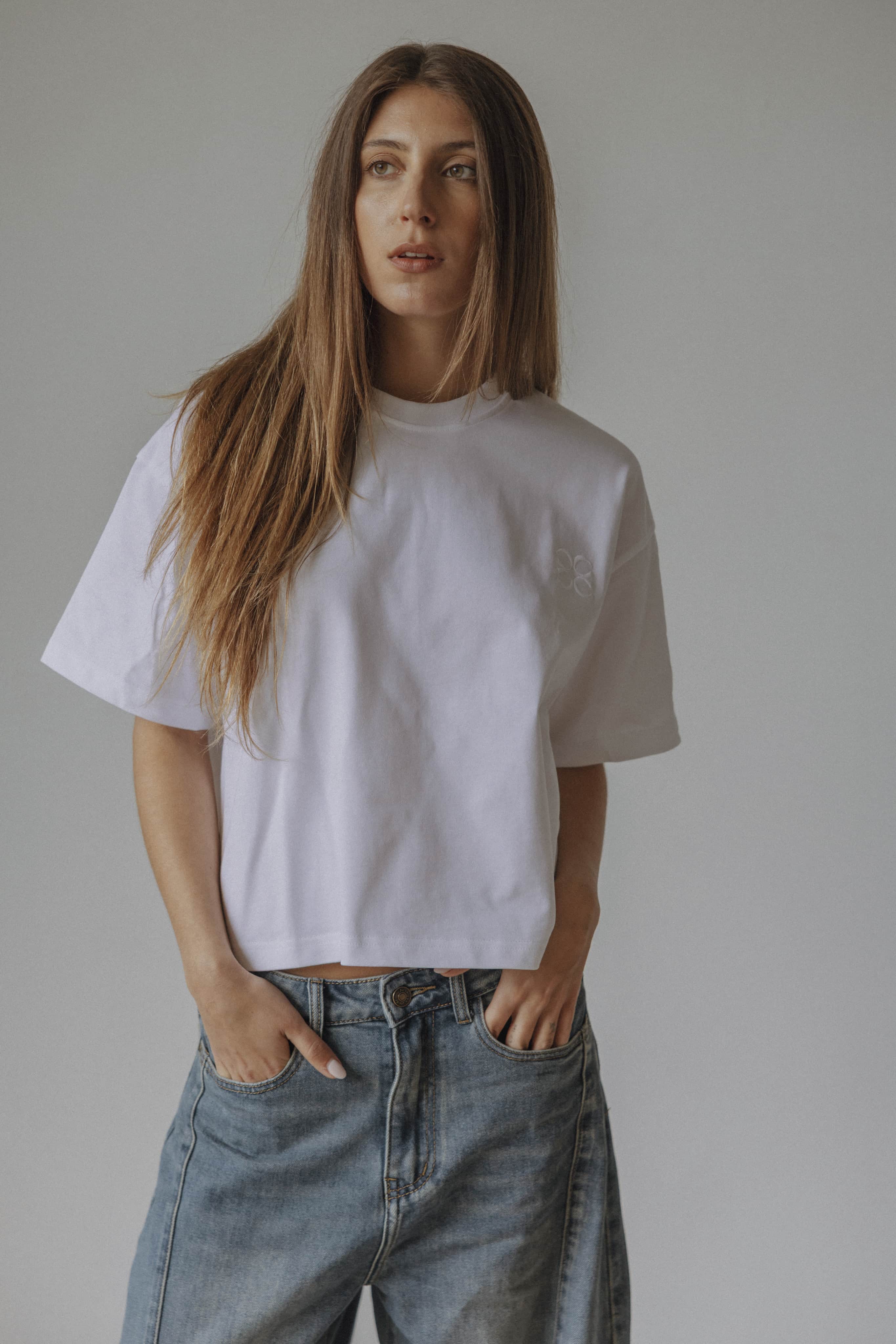 Coucou Jules X Coucou Flore tee - White