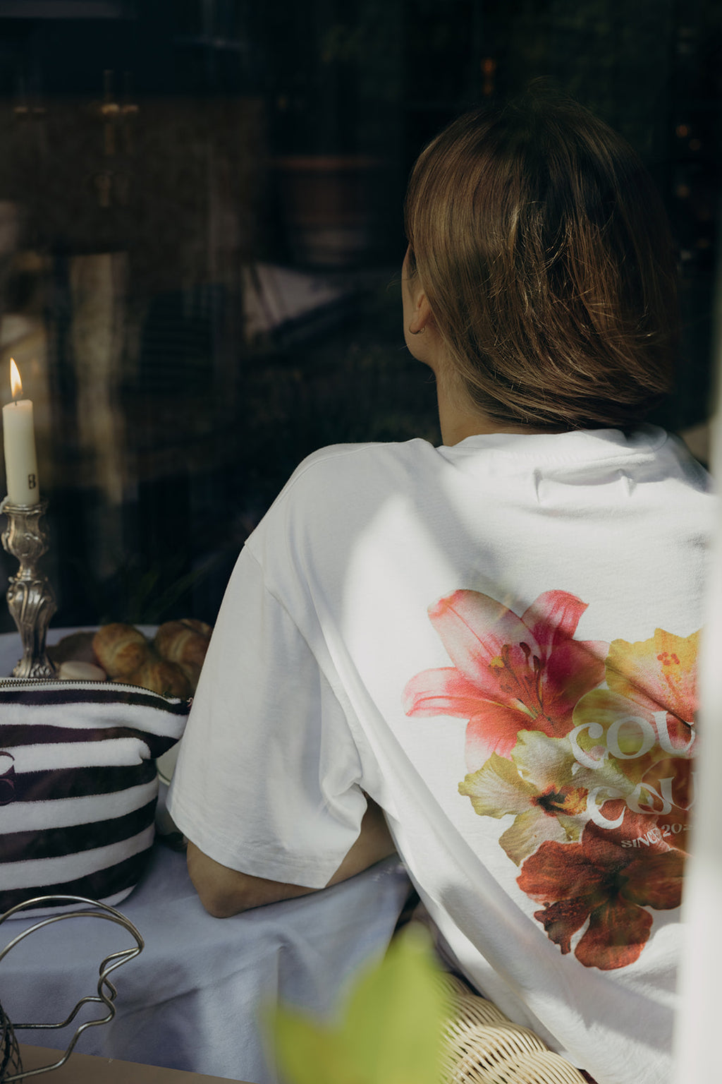 Flore tee - Hawaï flowers print