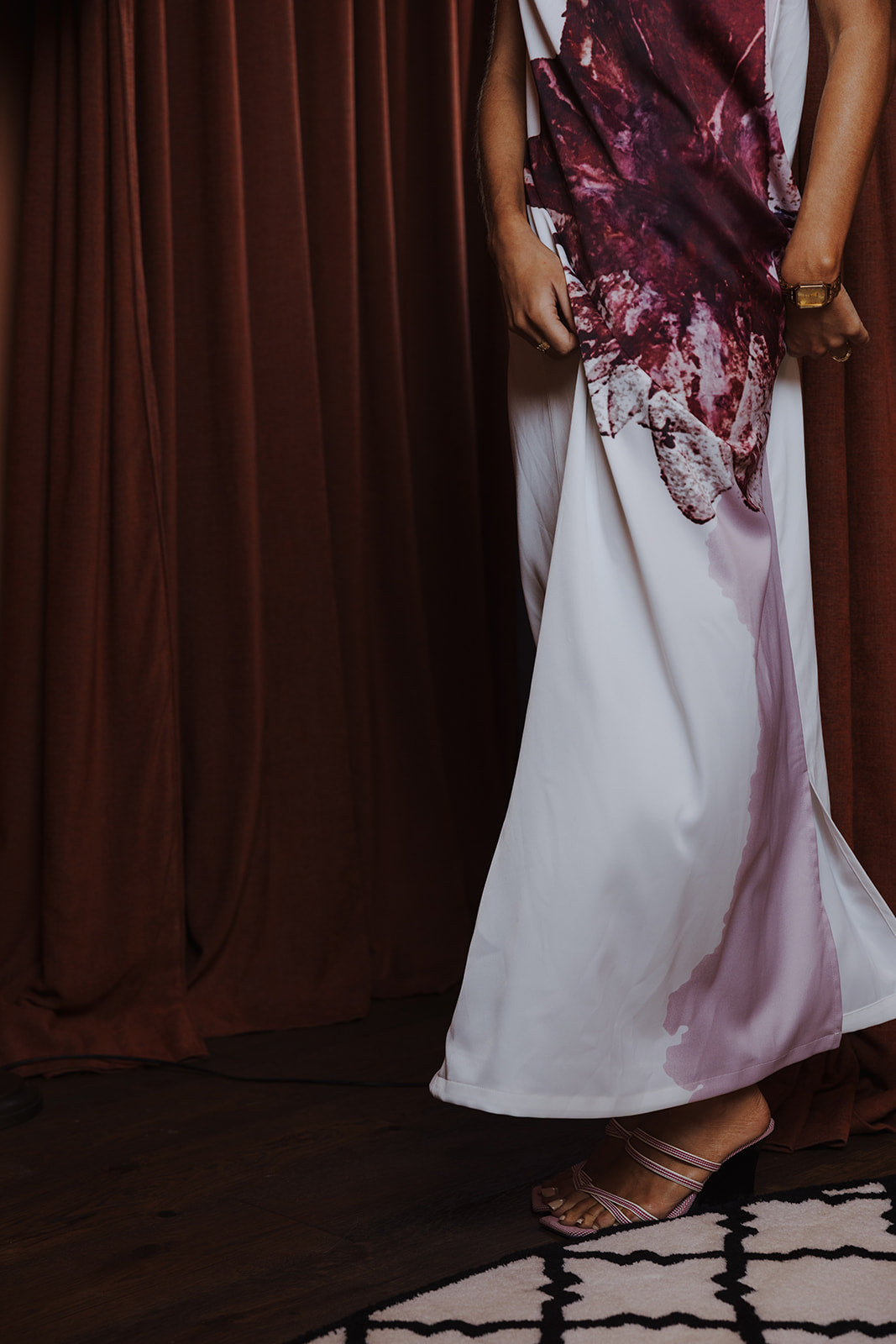 Emma dress - One big flower print