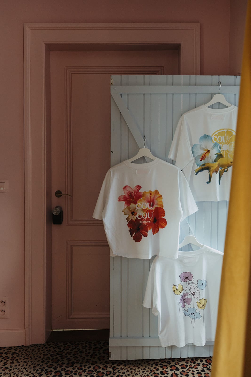 Flore tee - Hawaï flowers print