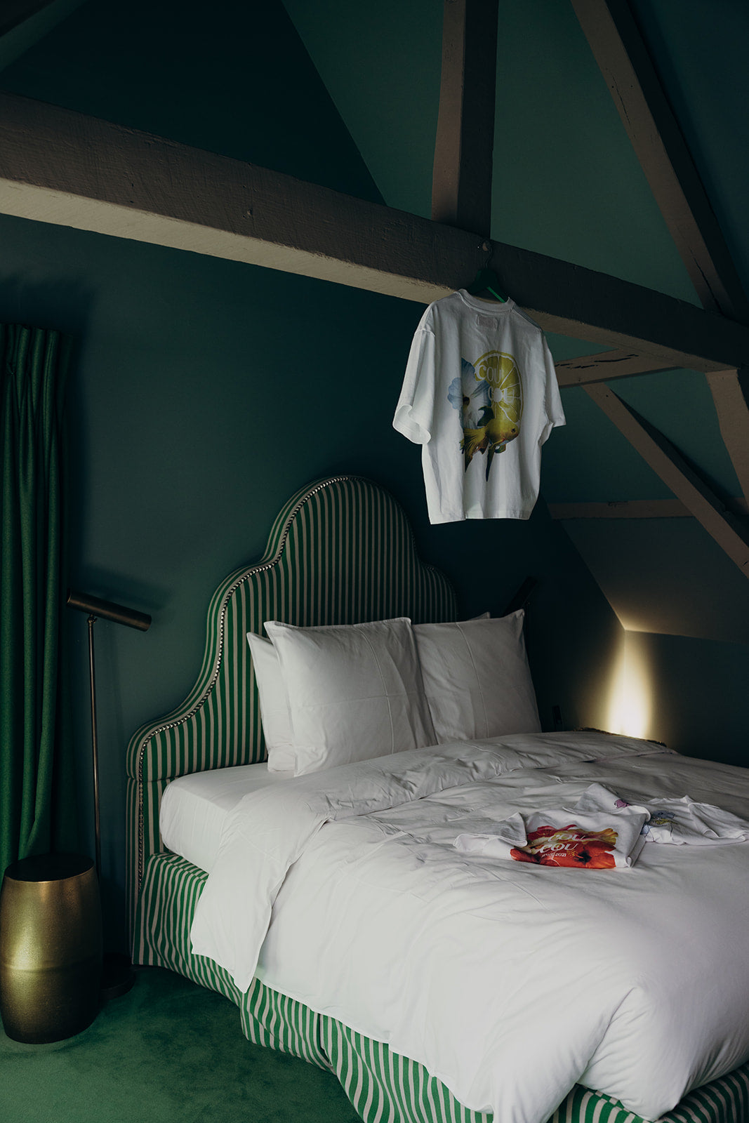 Flore tee - Fish print