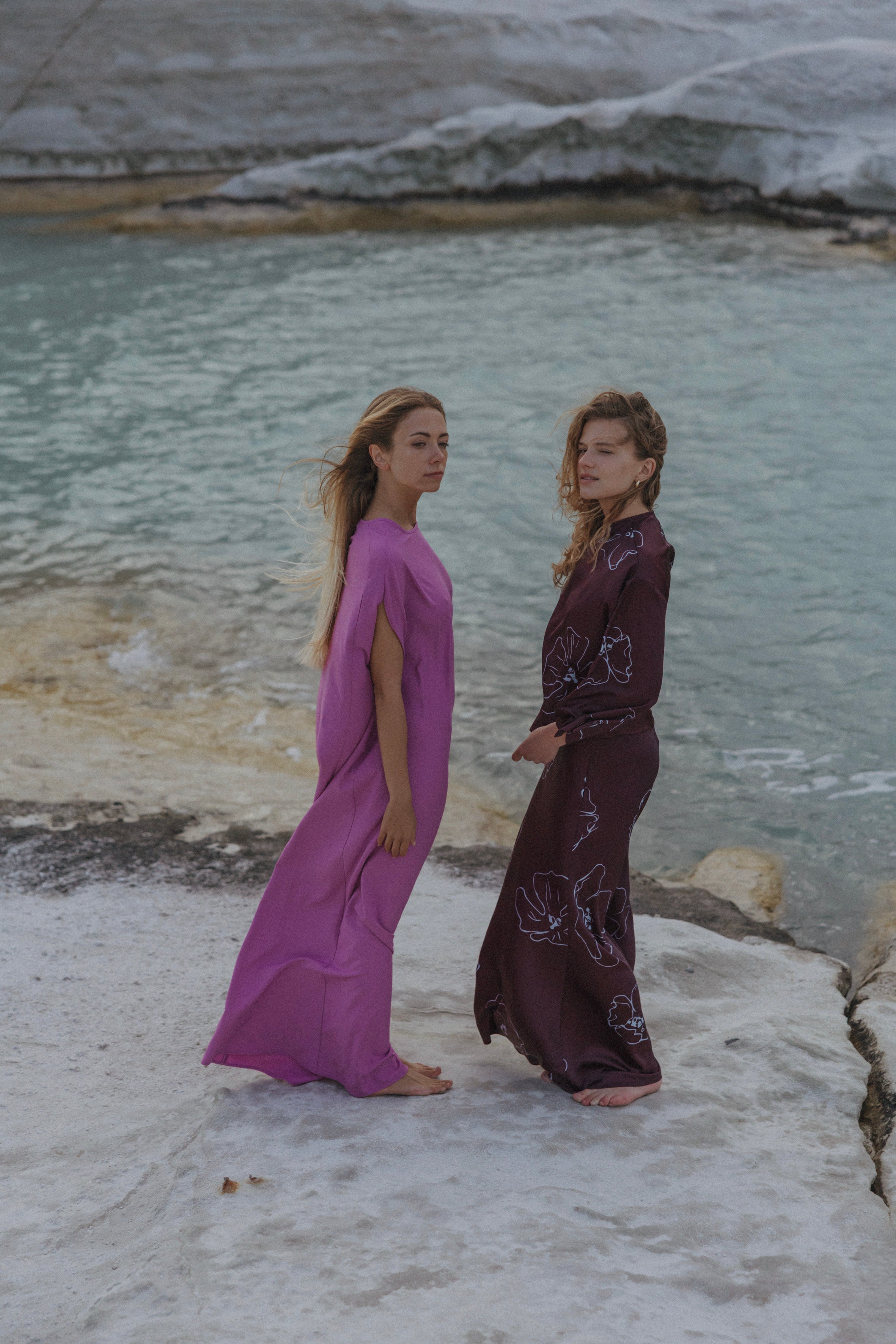 Cosmopolitan dress - Peony rose