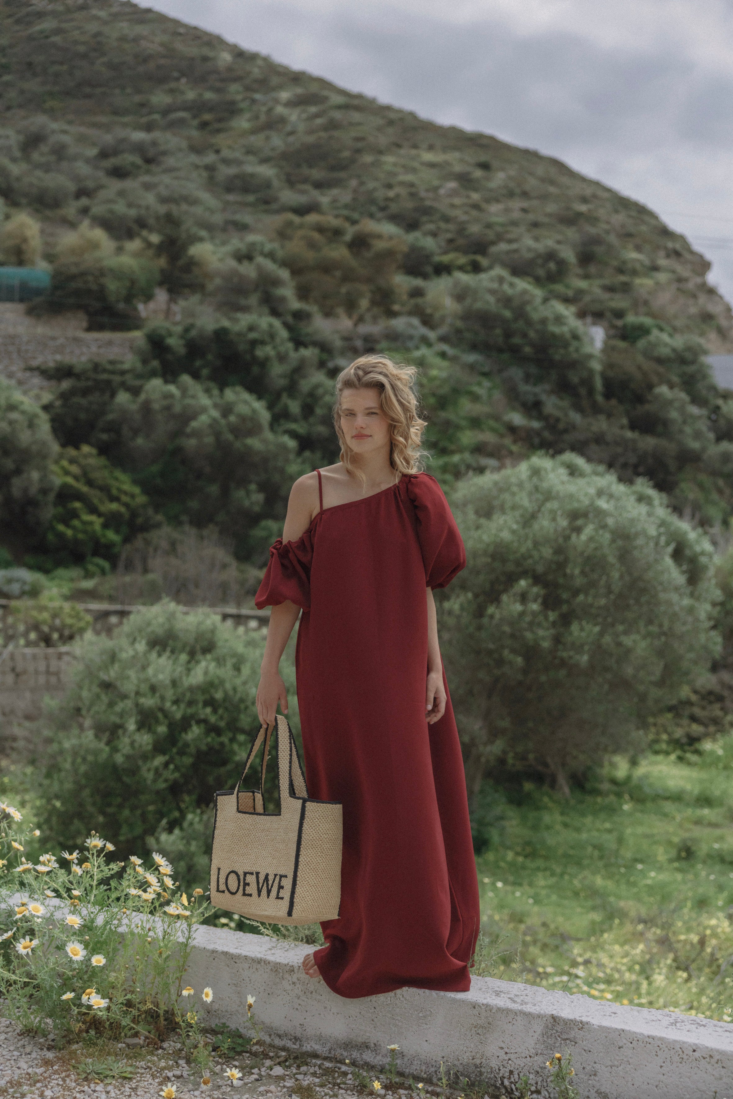 Champagne dress - Bordeaux