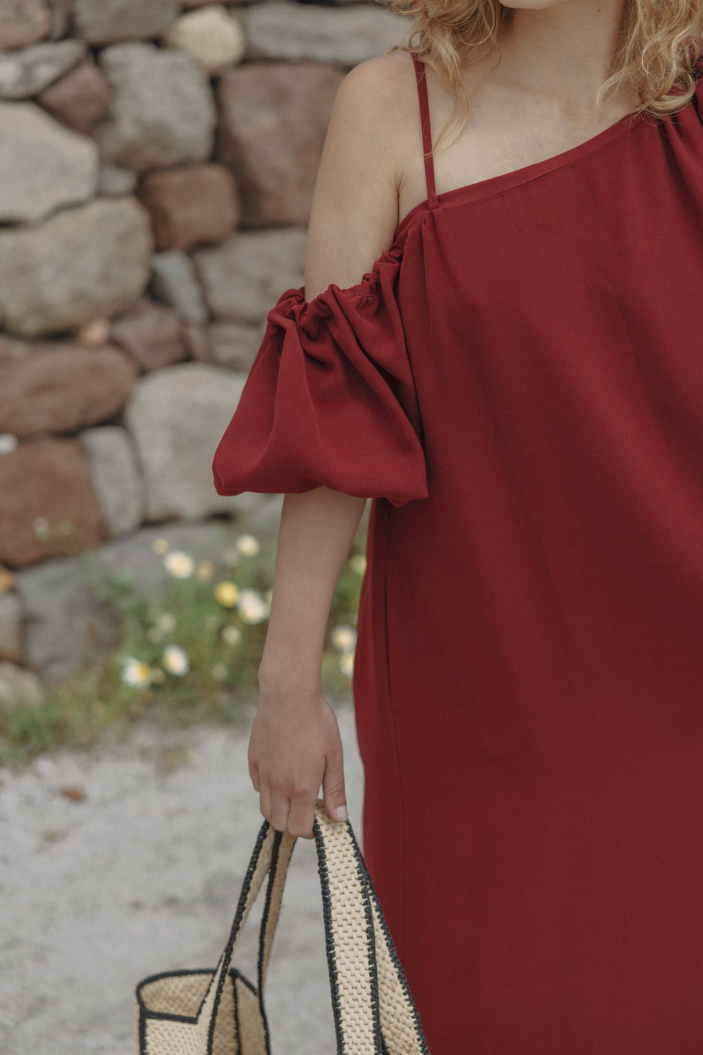 Coucou One size Champagne dress - Bordeaux