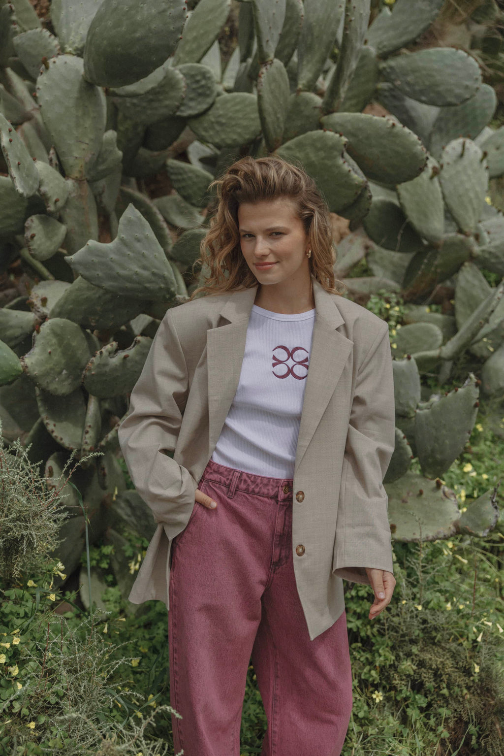 Coucou One size Raffa blazer - Beige